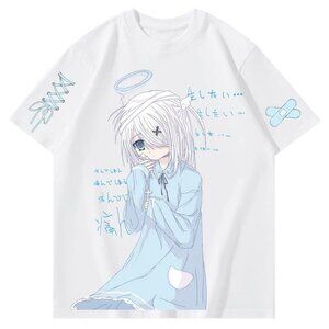 Women’s White Short‑Sleeve Top